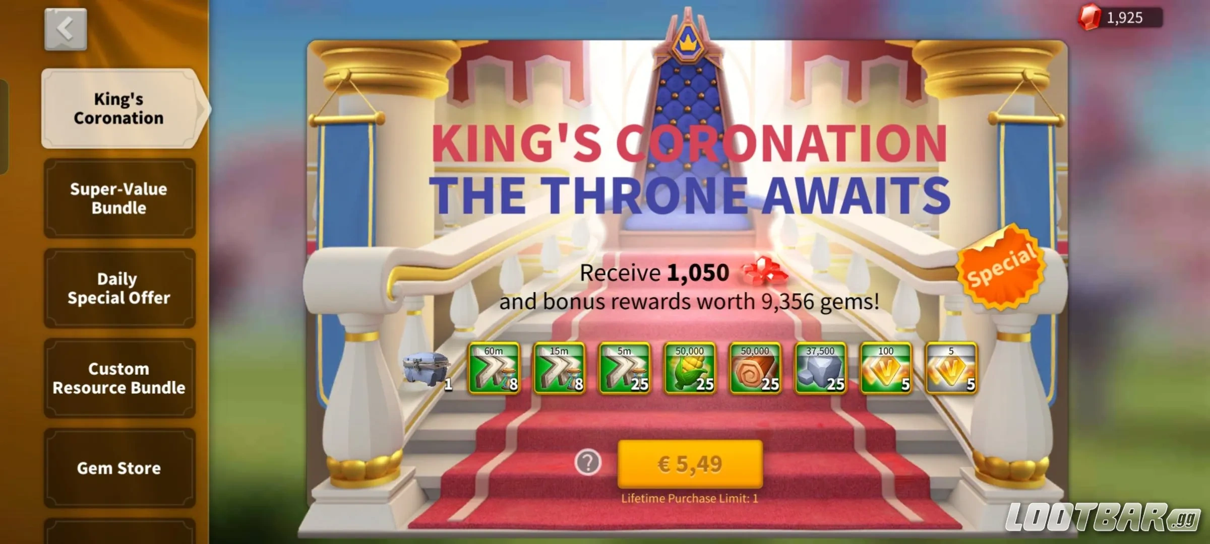 King's Coronation RoK