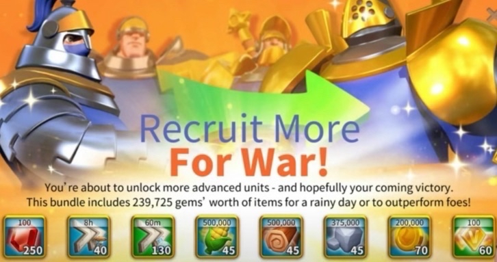 Recruit More for War