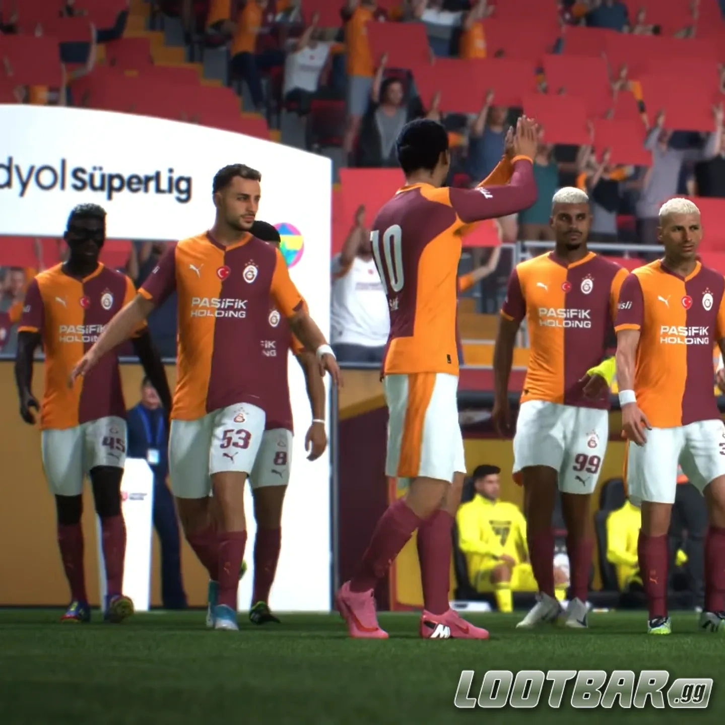 Galatasaray Players Getting Ready at Home