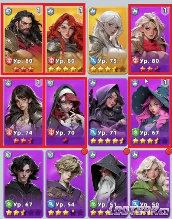 Рабочая команда героев для PVE в Last Asylum Plague