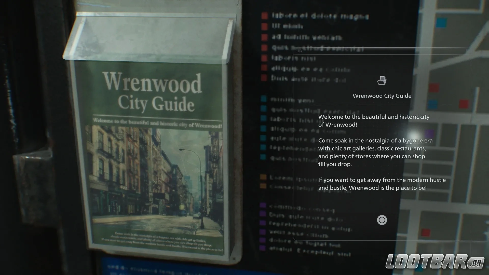 Wrenwood City Guide File