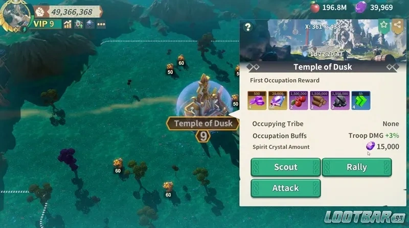 Fate War Vale of Spirits Event Tasks