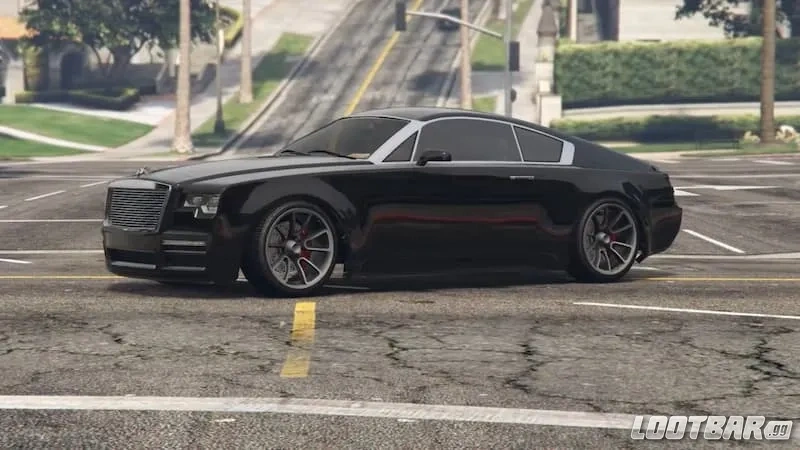 Enus Windsor car in GTA 5 Online.
