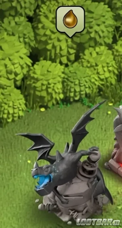 Talk to clan, donate at event building