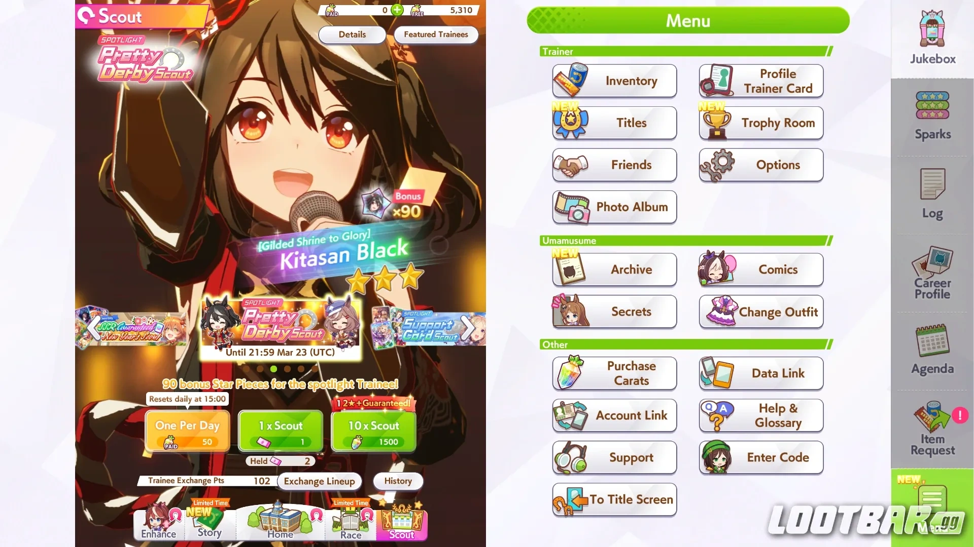 kitasana black in game banner