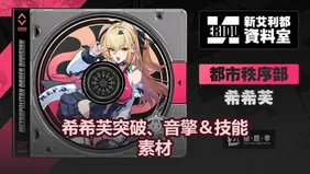 希希芙突破、音擎＆技能素材｜絕區零