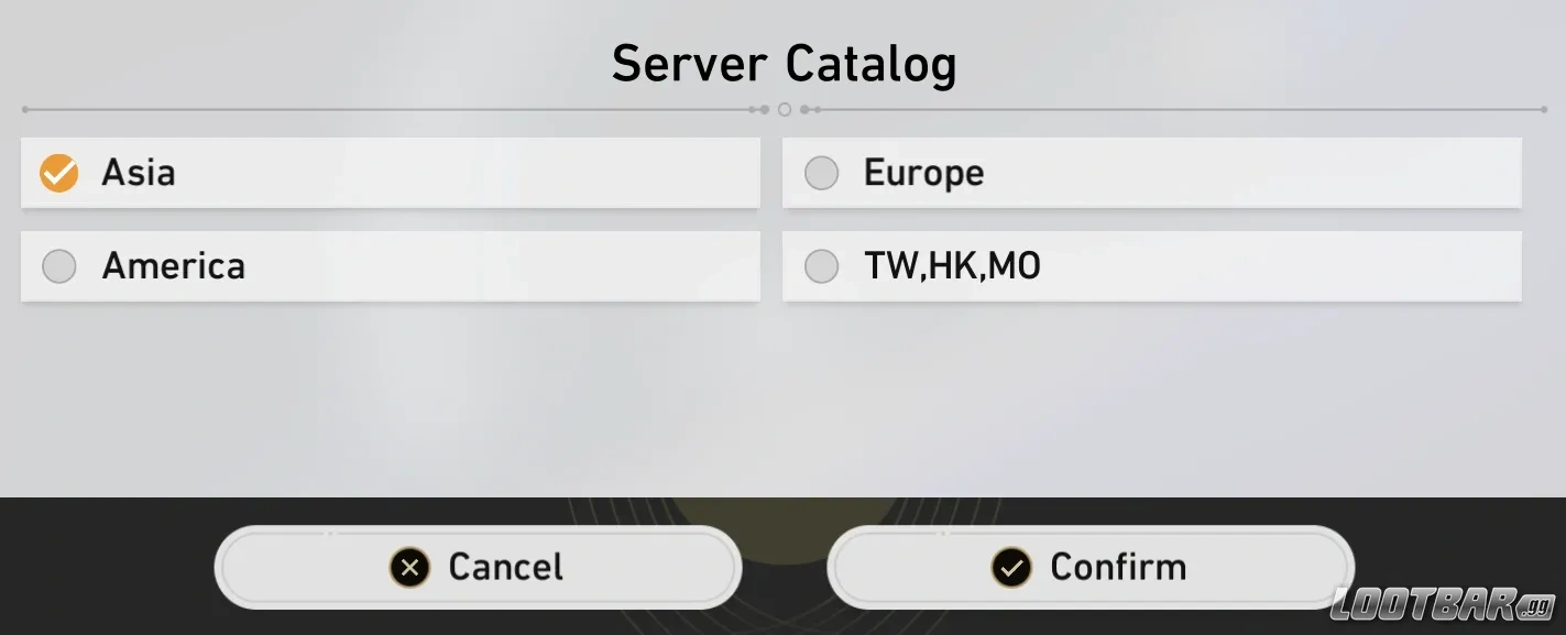Honkai: Star Rail Serve Types