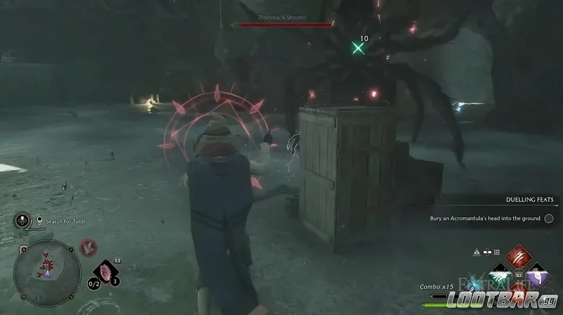 Hogwarts Legacy Combat Attack Indicator