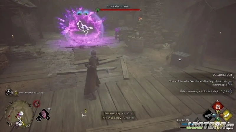 Hogwarts Legacy Enemy Shields