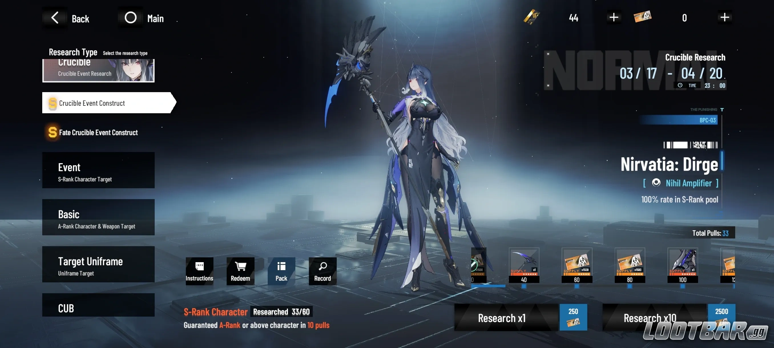 nirvatia in-game banner