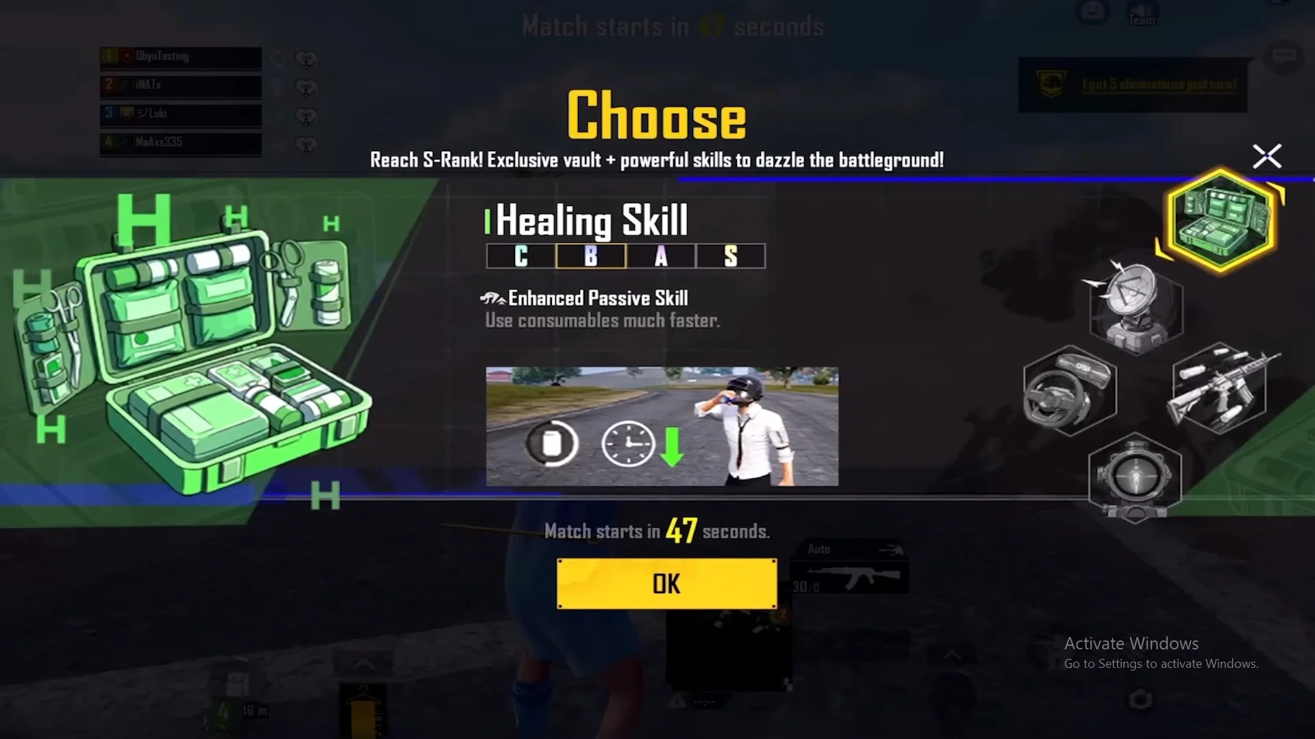 Healing Specialization