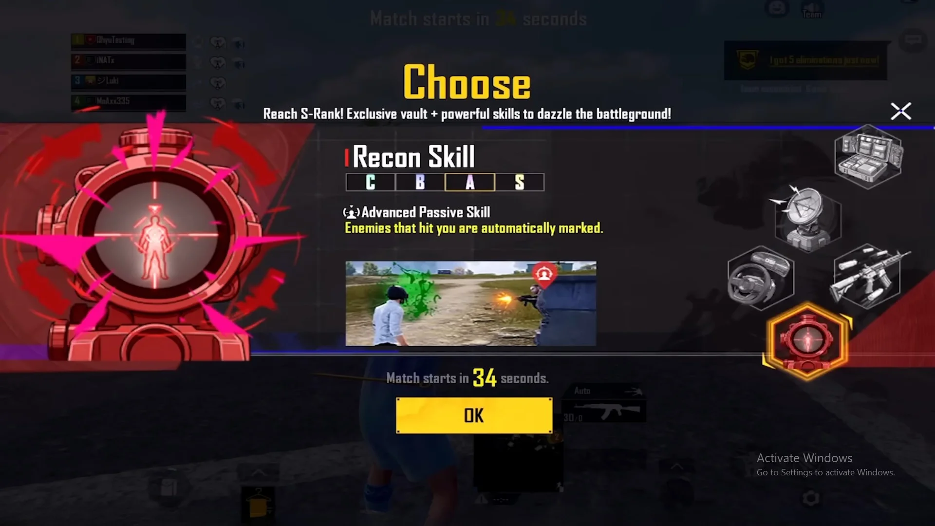 Recon Specialization