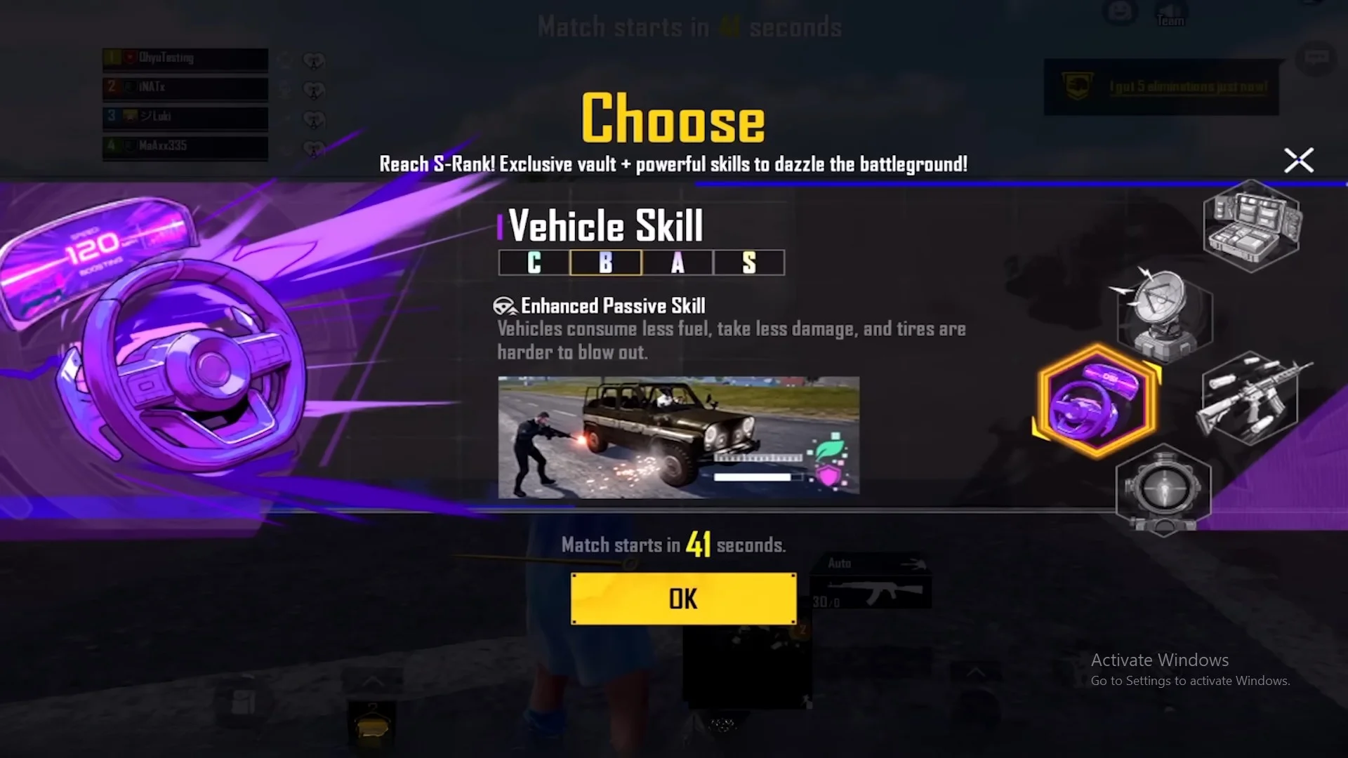Vehicle Specialization