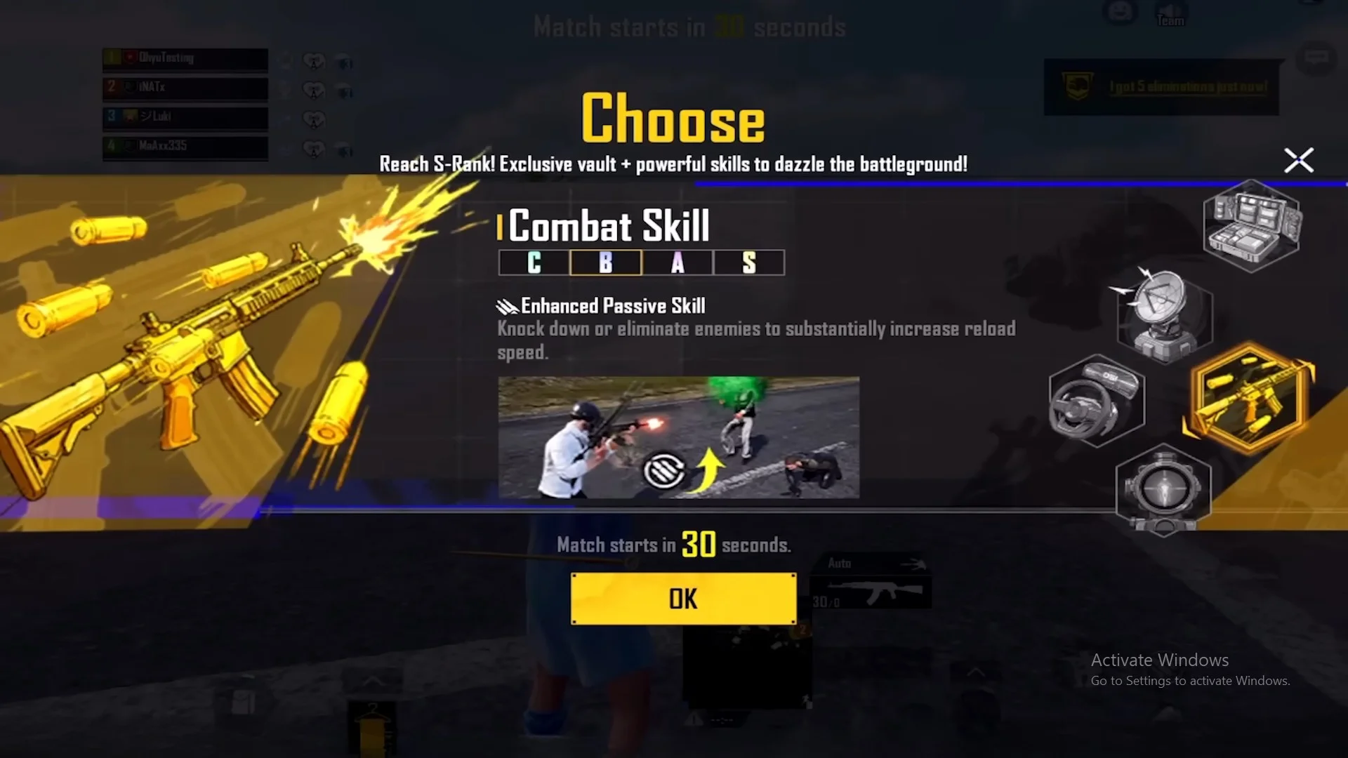 Combat Specialization