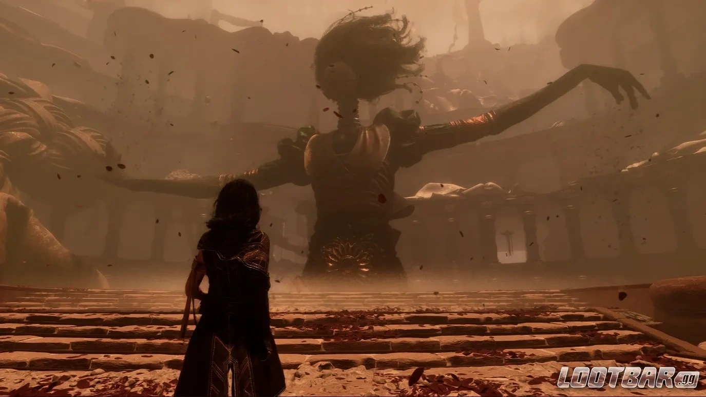 Clair Obscur Expedition 33 Maelle vs The Paintress Dramatic Boss Encounter in Desert Palace