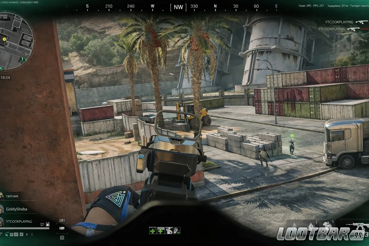 Напряжённая перестрелка в рейде Delta Force с использованием