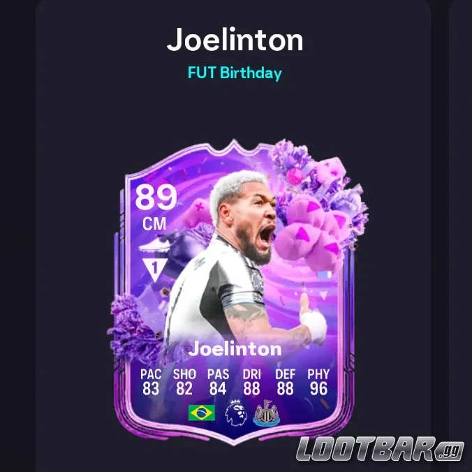 Joelinton FUT Birthday in FC 26
