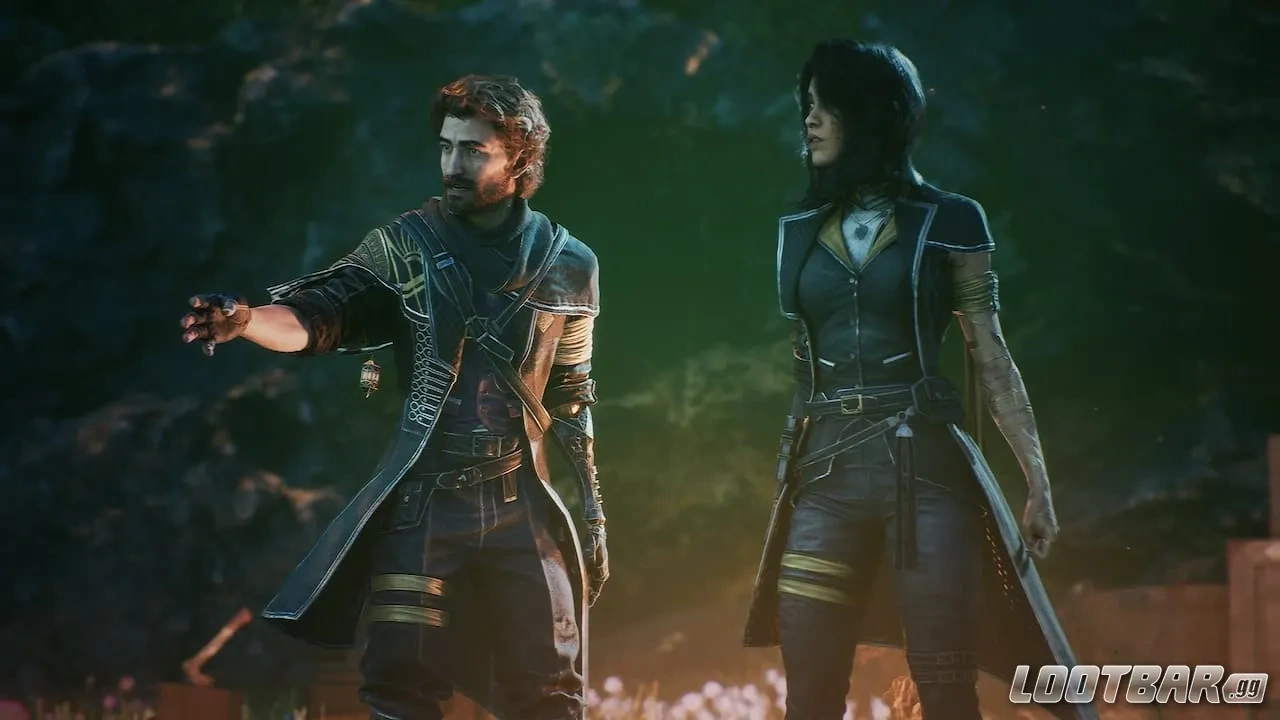 Gustave and Lune in Clair Obscur Expedition 33