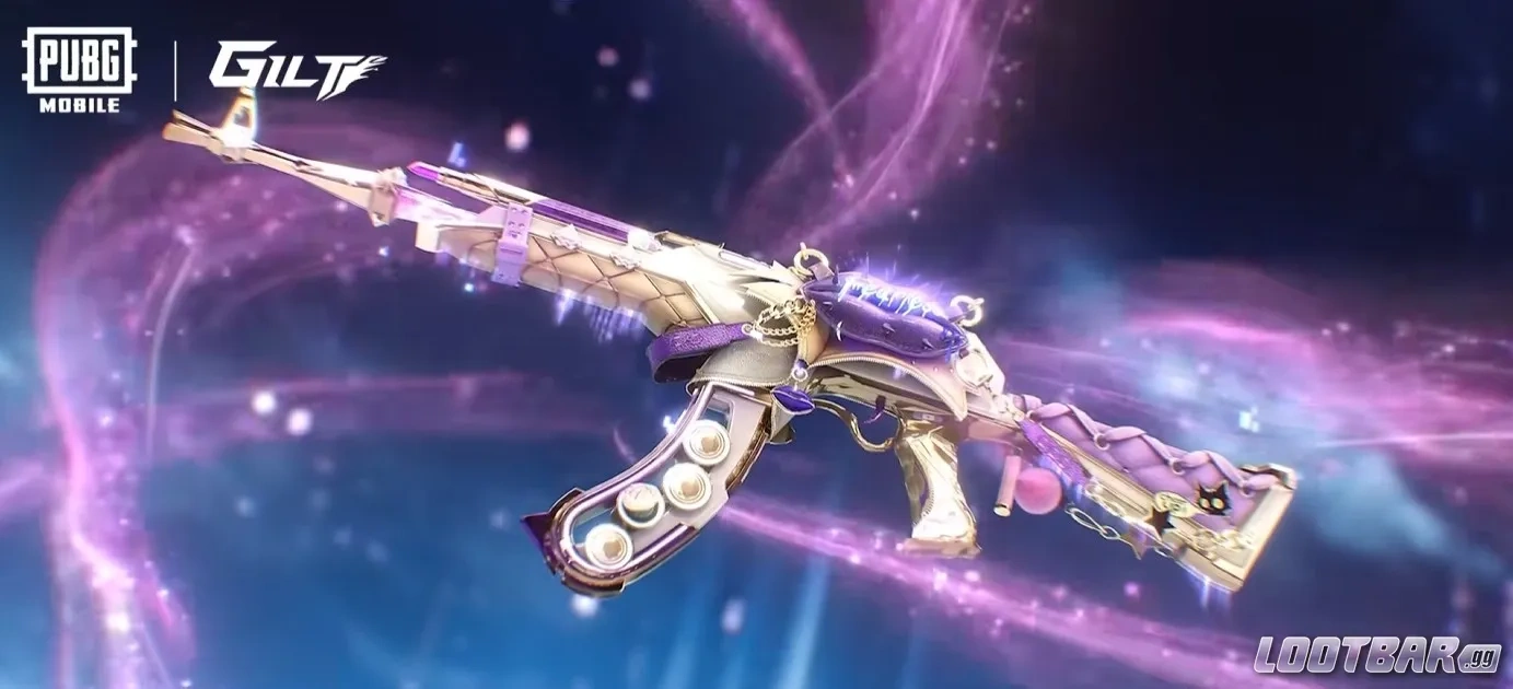 Pulsing Light AKM PUBG Mobile