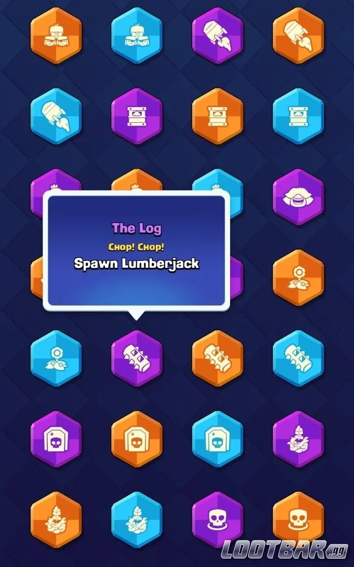 Spawn Lumberjack on The Log