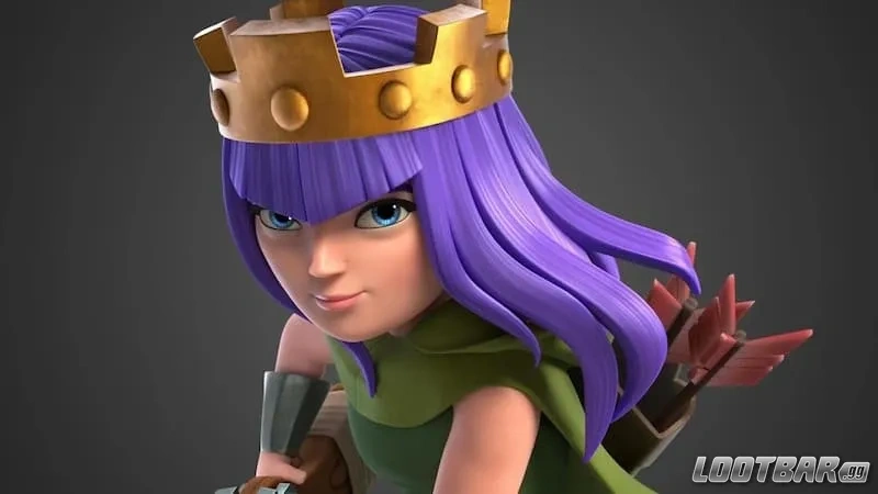 Archer Queen in Clash of Clans