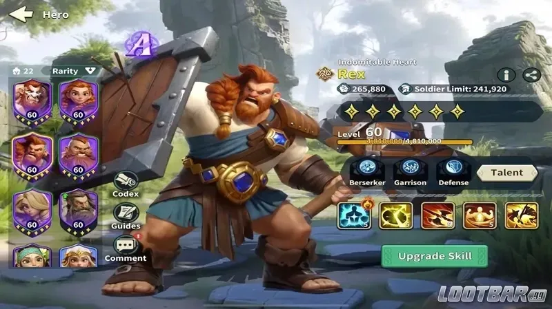 Герой Rex в Fate War