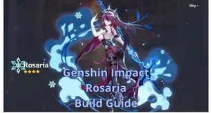 Genshin Impact Rosaria Build Guide, Weapons & Team Comps