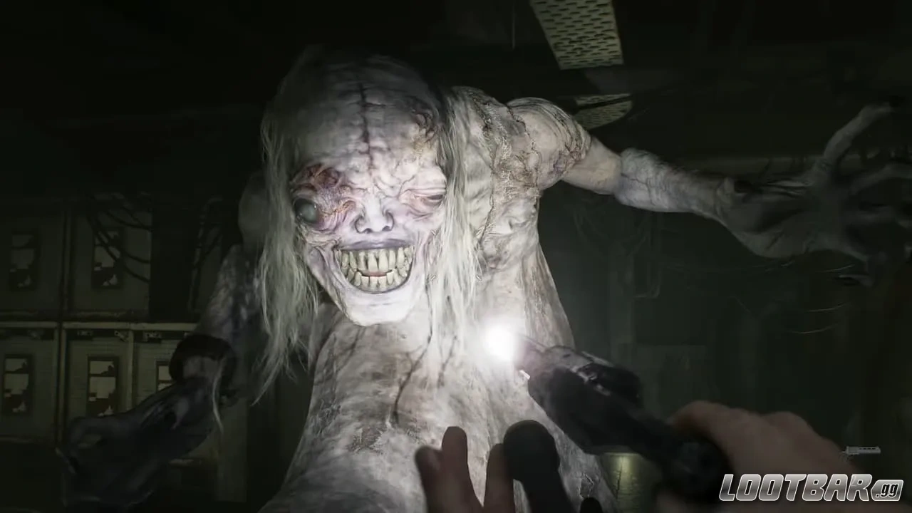 The girl in Resident Evil Requiem