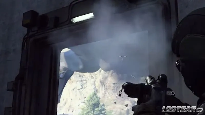 Attacking the Matriarch in Arc Raiders.