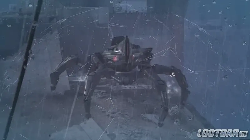 Matriarch using energy shield in Arc Raiders.