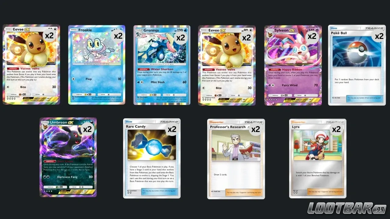 Umbreon ex X Sylveon ex deck