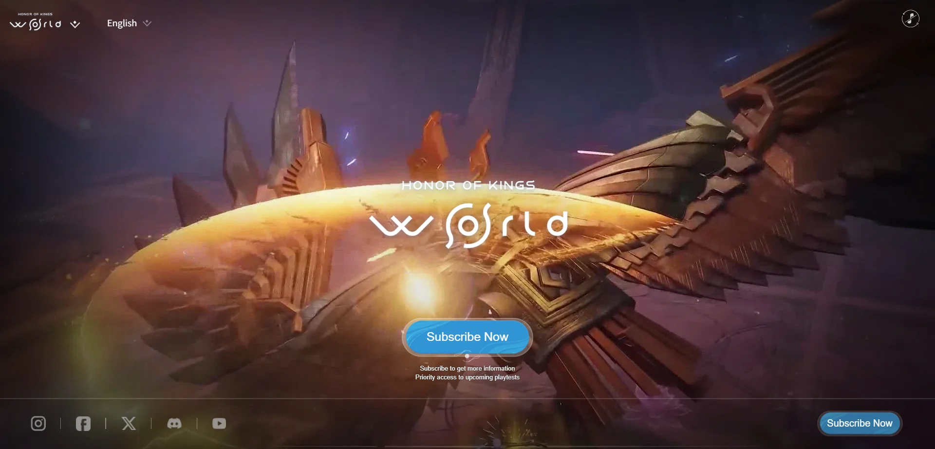 Honor of Kings World official website