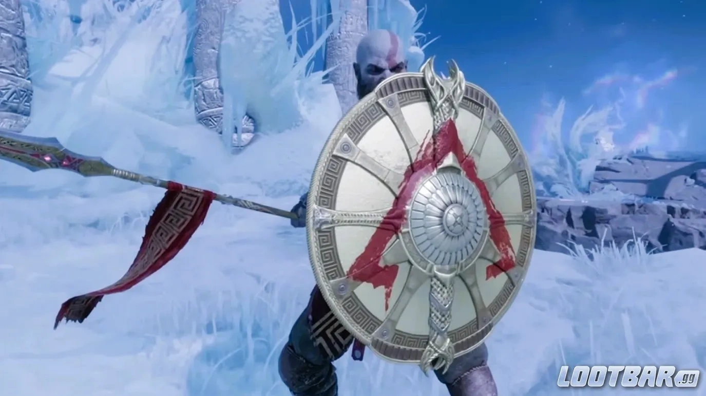 Spartan Aspis variant in God of War Ragnarok