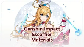 Escoffier Ascension, Weapon & Talent Materials | Genshin Impact