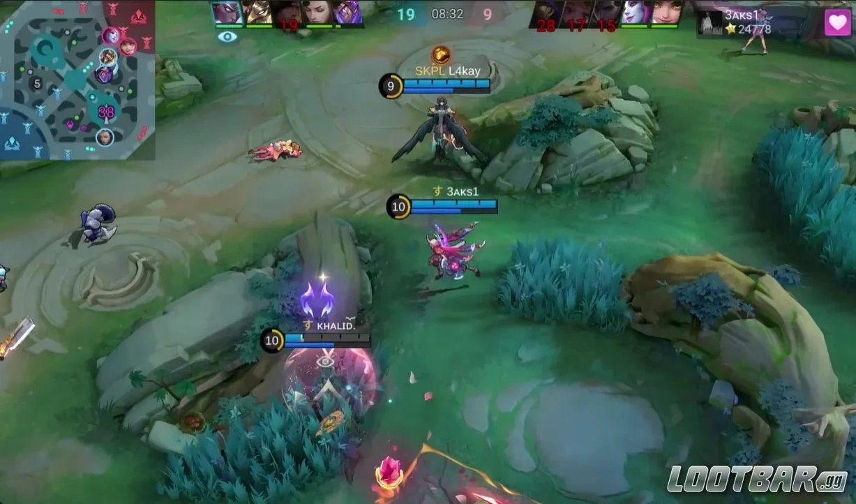 Karrie выходит на свой сильный этап игры на Gold lane в MLBB после обновления