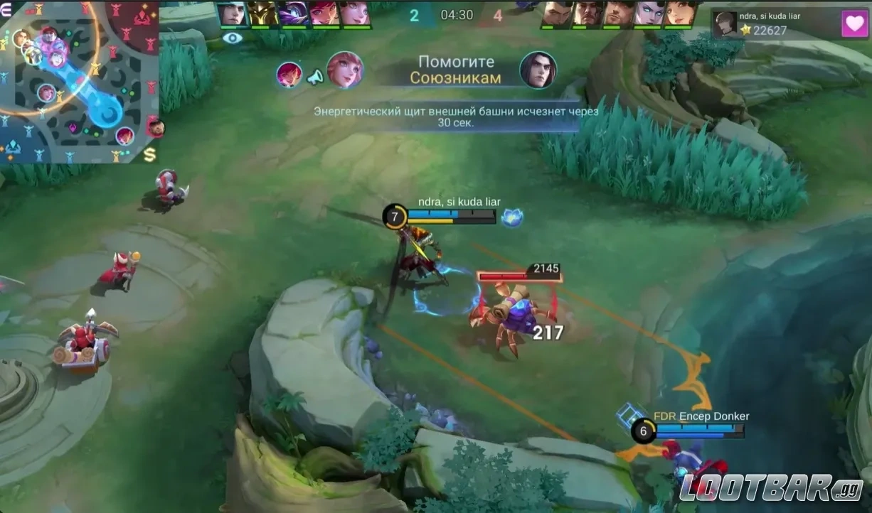 Leomord в лесу врывается в бой под ультимейтом и даёт сильный импакт