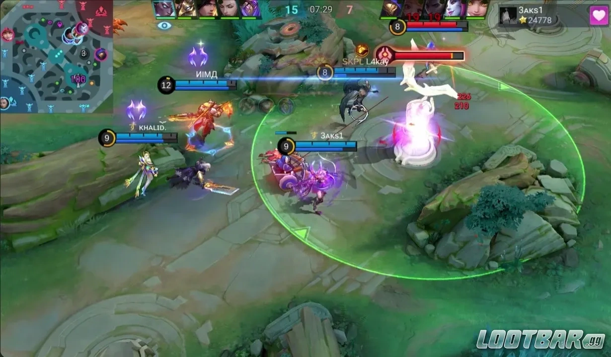 Karrie выглядит логичным и популярным выбором для соло-ранга в MLBB