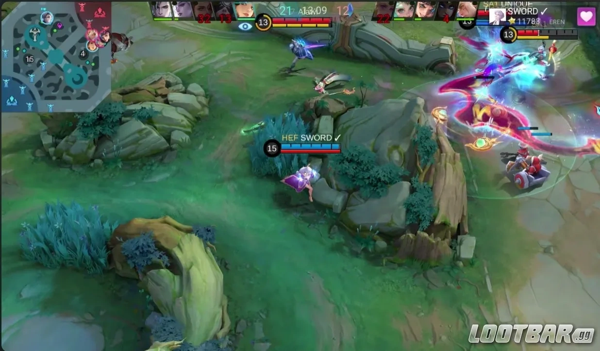 Guinevere выглядит эффектно, но в соло-ранге не всегда даёт стабильный результат