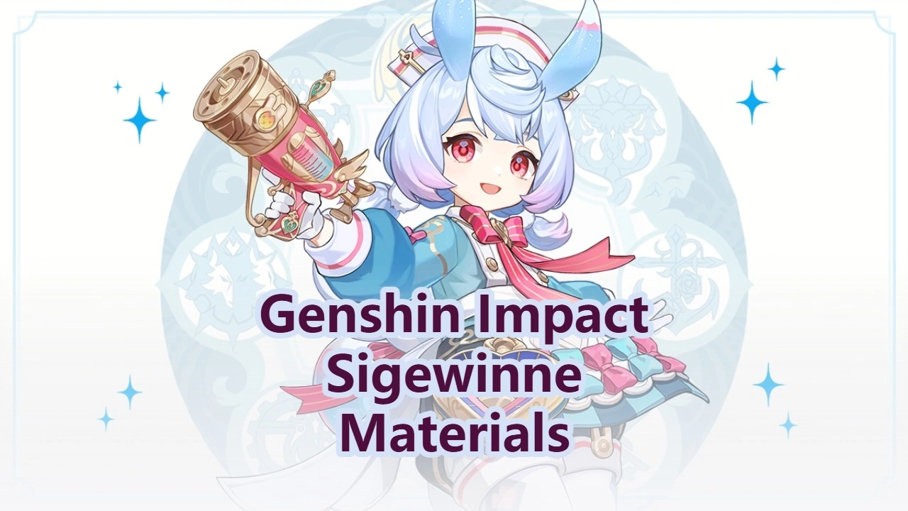 Sigewinne Ascension & Talent Materials | Genshin Impact