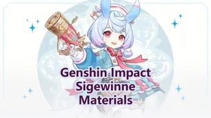Sigewinne Ascension & Talent Materials | Genshin Impact