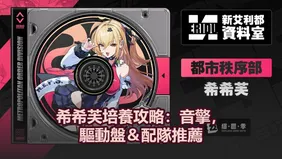 希希芙培養攻略：音擎，驅動盤＆配隊推薦！| 絕區零