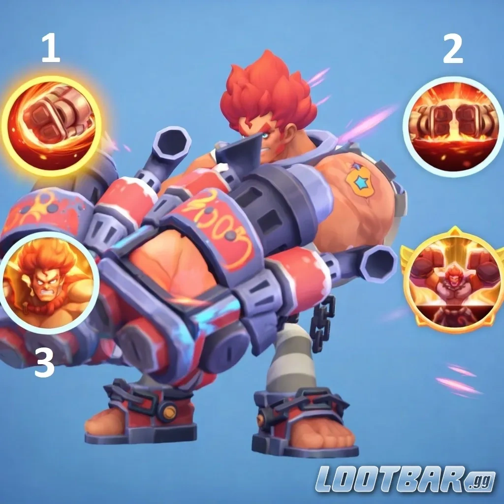 Основные навыки Тарзана в Tiles Survive