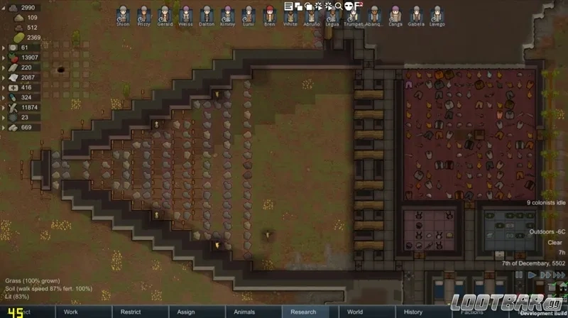 RimWorld Defensive Layout