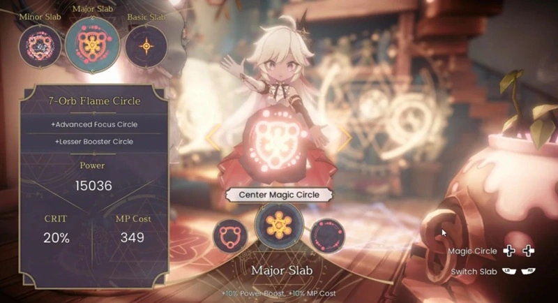 Witchspring R 7-Orb Flame Circle