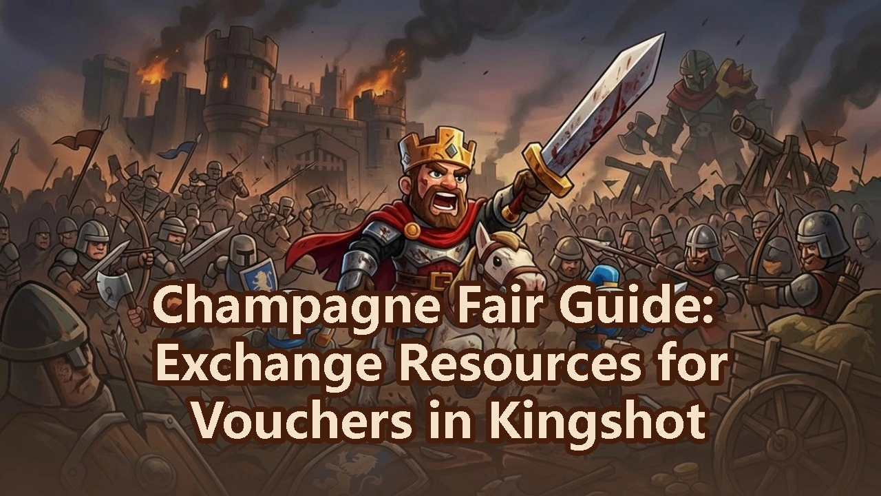 Kingshot Champagne Fair Guide: Exchange for Vouchers & Exclusive Rewards