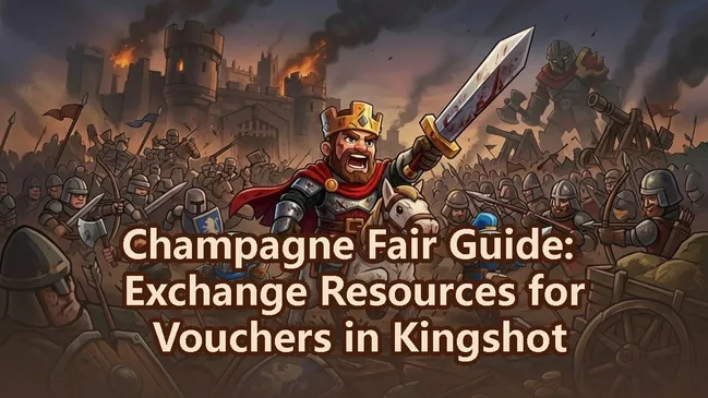 Kingshot Champagne Fair Guide: Exchange for Vouchers & Exclusive Rewards