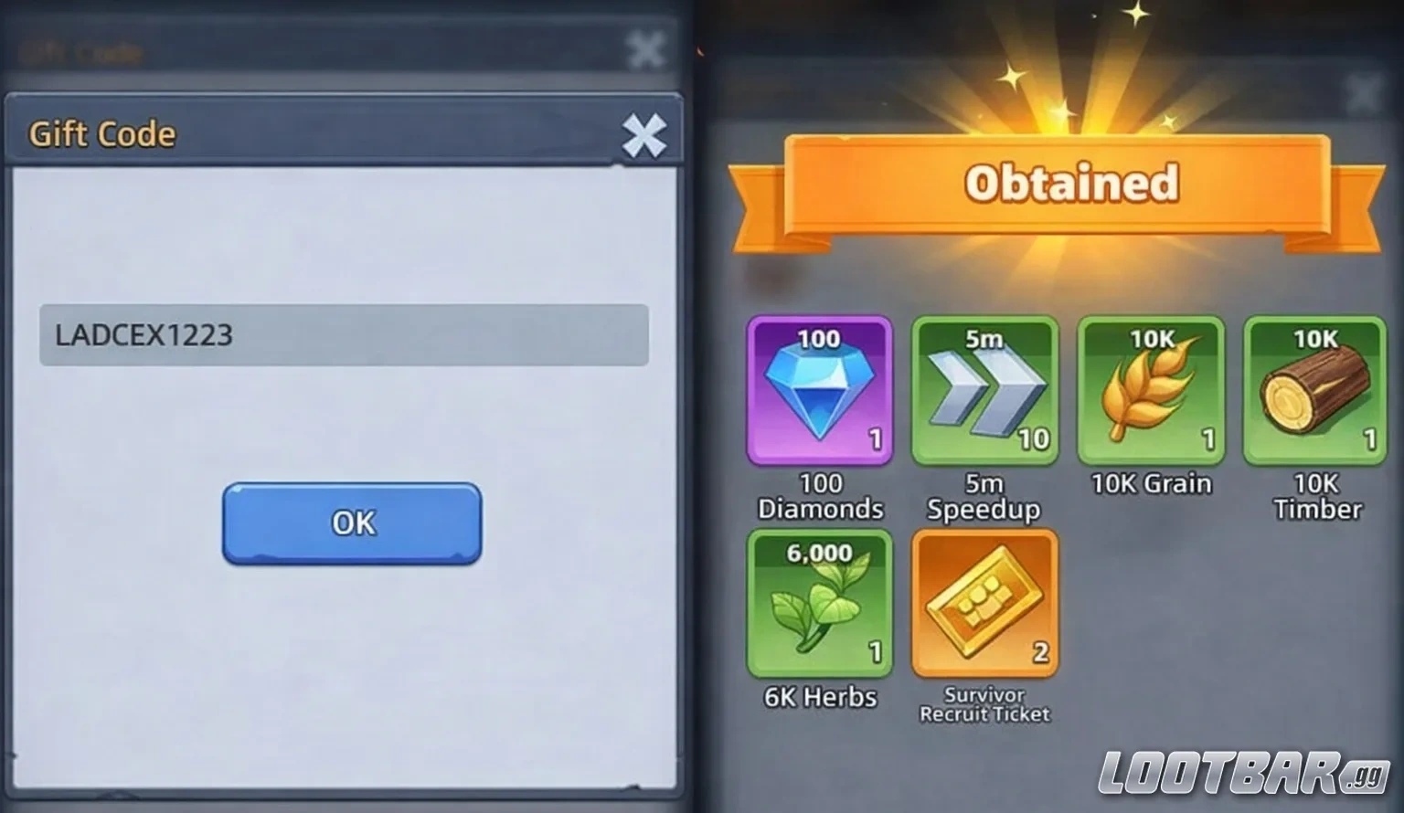 Ввод кода в Last Asylum: Plague