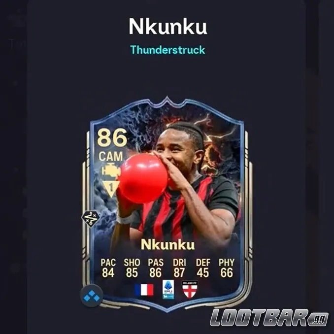 Nkunku Thunderstruck in FC 26