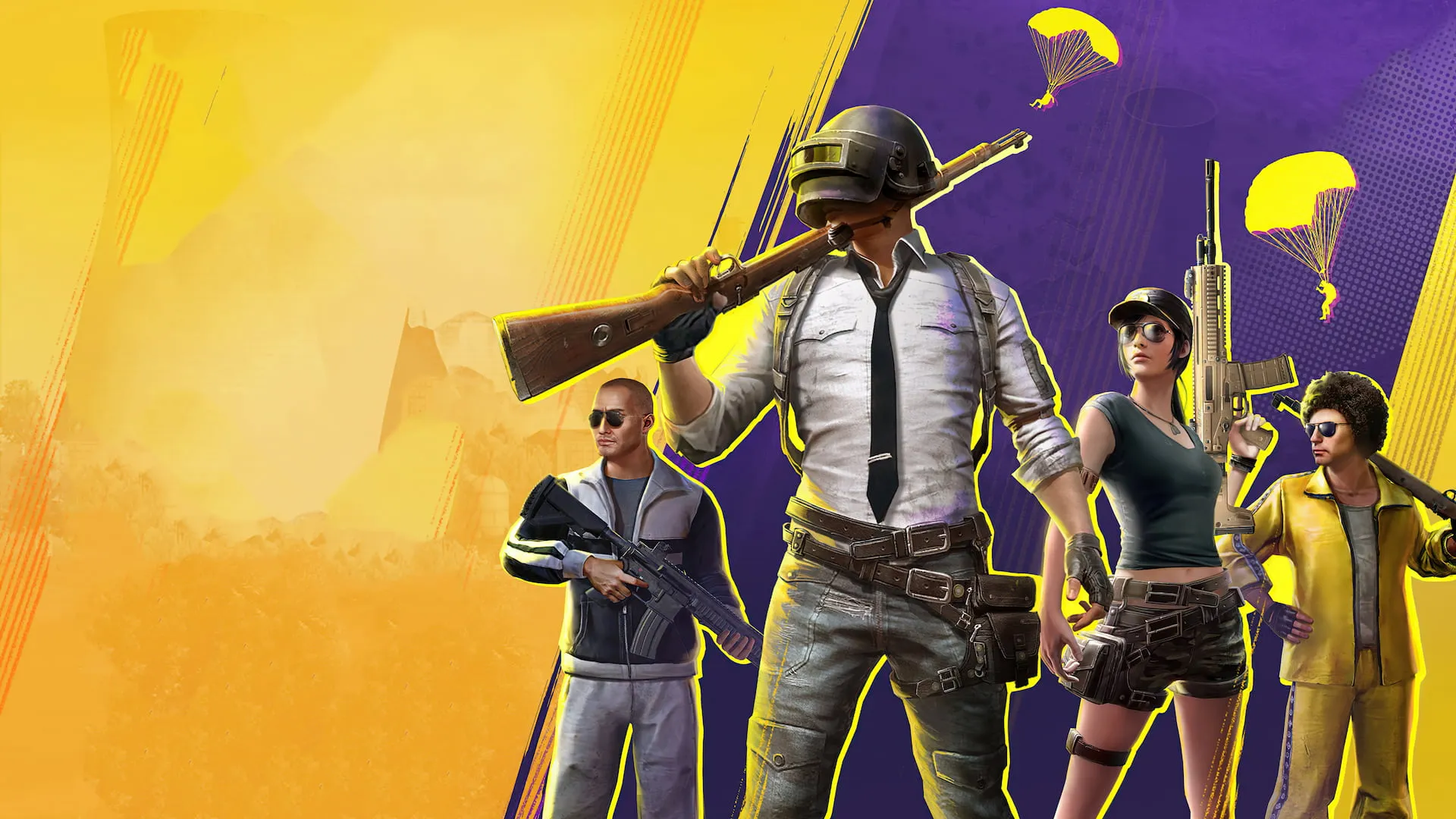PUBG Mobile gameplay key art