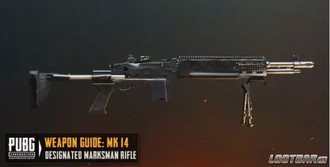 Улучшенный DMR Mk14 и SLR в PUBG Mobile 4.1 — мид-рейндж мета Сезон 27